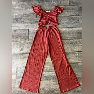 Women's Sedona Red Two-Piece Set